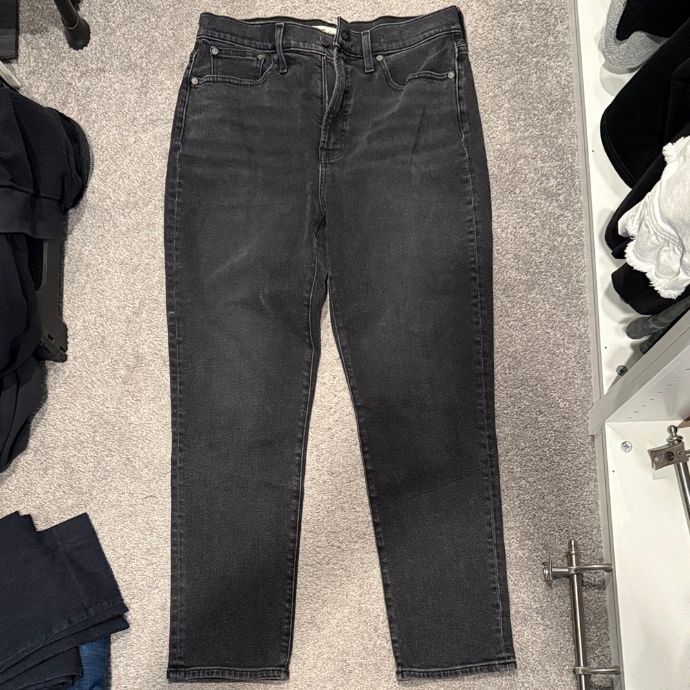 Madewell Women’s Black high waist Jeans